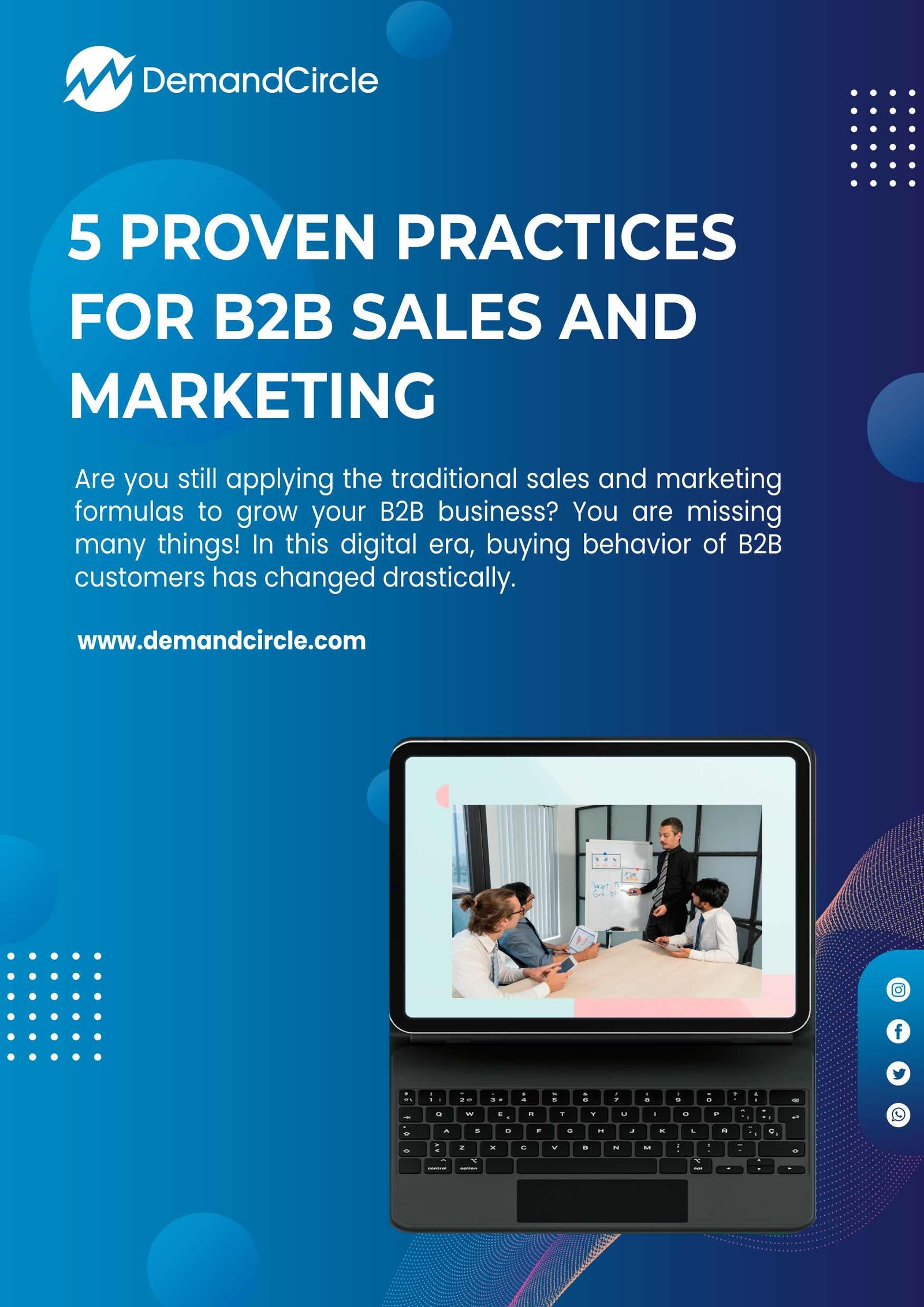 5 Proven Practices for B2B Sales and Marketing | DemandCircle ITES LLP